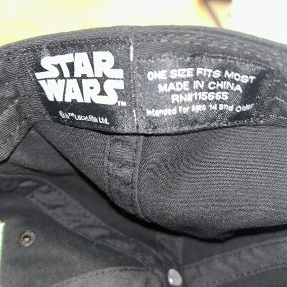 Disney Baby Yoda Baseball Cap Hat Men's Star Wars The Mandalorian - Picture 3 of 6